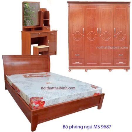 Bộ phòng ngủ MS 9687 Giá bộ = 14.400.000