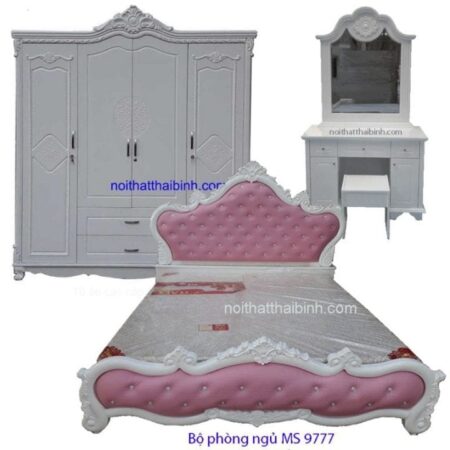 Bộ nội thất phòng ngủ MS 9777 Giá bộ = 26.900.000