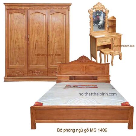 Nội thất phòng ngủ gỗ MS 1609
