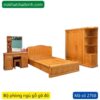 Bộ phòng ngủ gỗ gõ đỏ hiện đại MS 2768