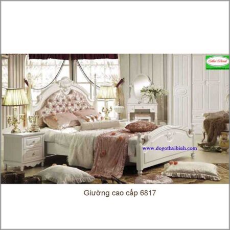 Giường ngủ cao cấp MS 6817