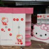 Giường ngủ Hello Kitty MS 9141  Giá 1m6  = 7.000.000 - Hình ảnh 5