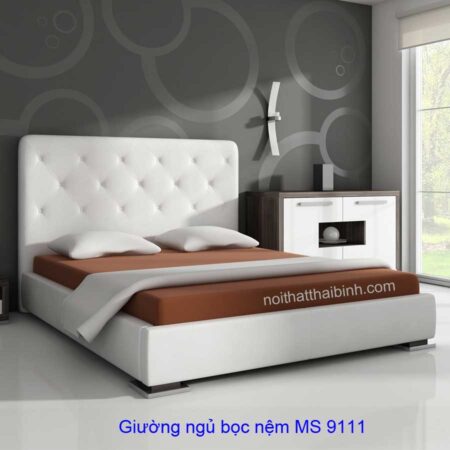 Giường bọc nệm MS 9111 Giá 1m6 = 12.500.000