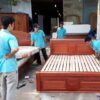 Giường gỗ tự nhiên MS 9246 Giá 1m6 : 9.000.000 - Hình ảnh 4