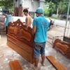 Giường gỗ căm xe MS 8966 Giá = 37.500.000 - Hình ảnh 4