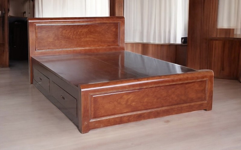 Giường gỗ tại quận 7 chất lượng bền đẹp
