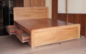Mẫu giường gỗ đẹp tại quận 7 phù hợp mọi không gian