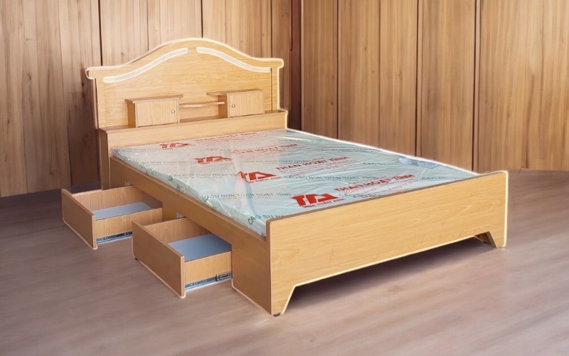 Giường gỗ sồi tại quận 7 đẹp chắc chắn bền bỉ