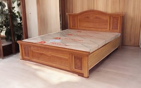Giường gỗ sồi tại quận 7 đẹp chắc chắn bền bỉ