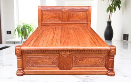 Giường gỗ tại TPHCM đẹp bền chắc giá tốt