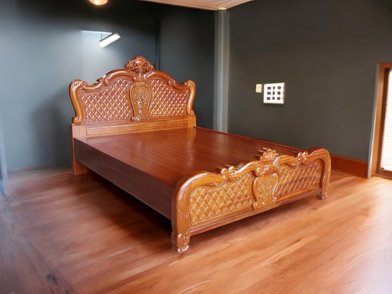 Giường gỗ công nghiệp tại TPHCM mẫu mã hiện đại