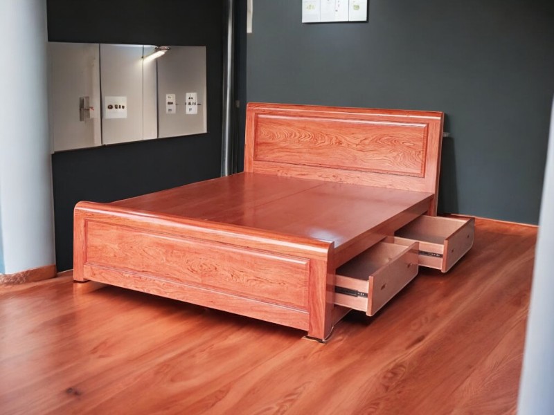 Mẫu giường gỗ đẹp tại TPHCM xu hướng mới nhất 6 Mẫu giường gỗ đẹp tại TPHCM xu hướng mới nhất
