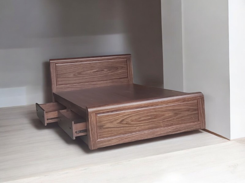 Mẫu giường gỗ đẹp tại TPHCM xu hướng mới nhất 4 Mẫu giường gỗ đẹp tại TPHCM xu hướng mới nhất