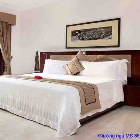 Giường ngủ  MS : 8665 Giá : 1m6 = 8.500.000         1m8 = 9.500.000