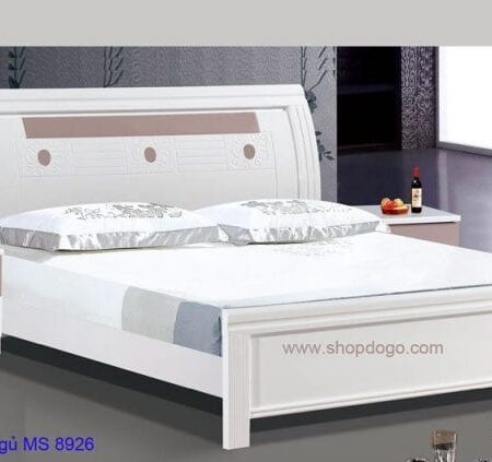 Giường ngủ MS 8926 Giá : 1m6 x 2m0 = 4.500.000  1m8 x 2m0 = 5.000.000