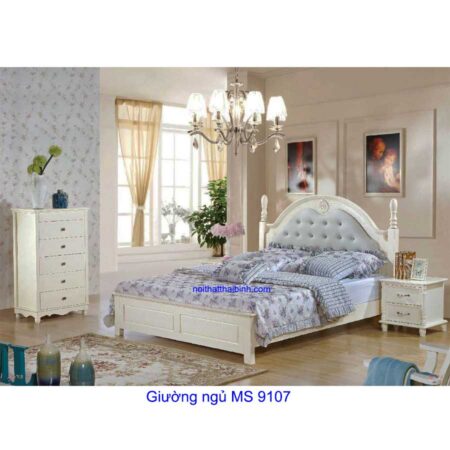 Giường ngủ MS 9107 Giá : Size 1m6 = 7.500.000