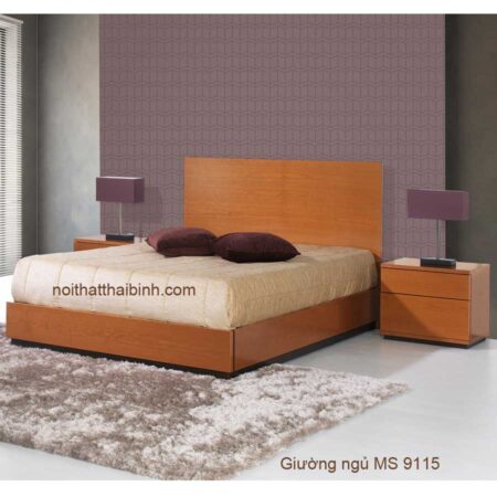 Giường Nhật MS 9115  Giá 1m6 = 6.000.000
