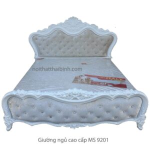 Giường ngủ cao cấp MS 9201 Giá 1m6 = 14.000.000