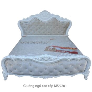 Giường ngủ cao cấp MS 9201 Giá 1m6 = 14.000.000