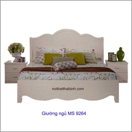 Giường ngủ đẹp MS 9264 Giá 1m6 = 6.000.000