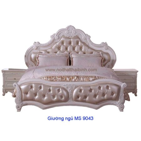 Giường ngủ cao cấp MS 9043 Giá 1m6 = 12.500.000