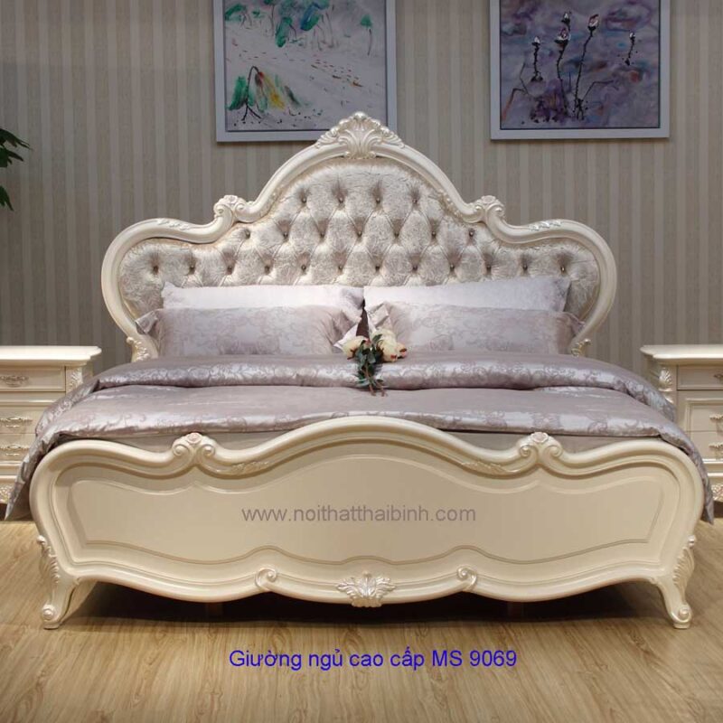 Giường ngủ MS 9069 Giá : Size 1m6 = 12.500.000