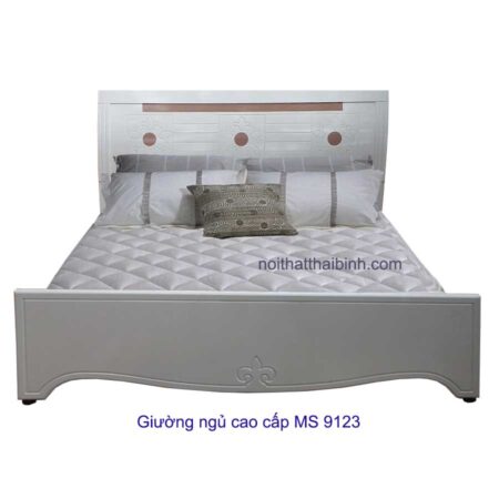 Giường ngủ cao cấp MS 9123  Giá 1m6 = 5.500.000