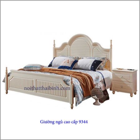 Giường ngủ cao cấp MS 9344 Giá 1m8 = 8.000.000