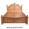 Giường ngủ gỗ gỏ đỏ tự nhiên cao cấp MS 2924