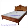 Giường ngủ gỗ gõ đỏ MS 9350 Giá 1m6= 14,500,000đ giảm còn= 12,500,000đ