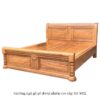 Giường ngủ gỗ gõ đỏ tự nhiên 100% MS 3032