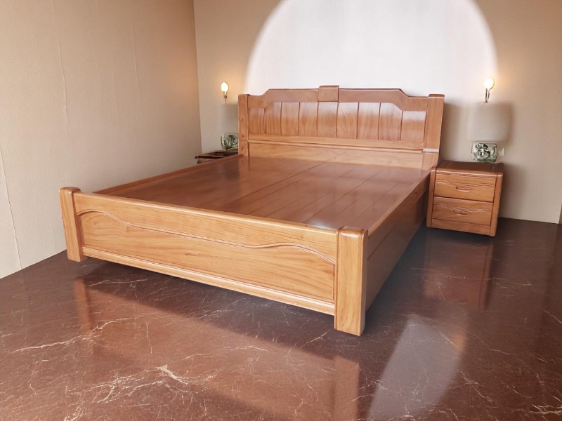 5 lý do nên chọn giường ngủ gỗ óc chó cho phòng ngủ hiện đại 5 Giường ngủ gỗ óc chó