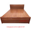 Giường ngủ gỗ xoan đào vạt phản MS 2407