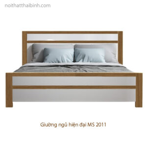 Giường ngủ hiện đại sang trọng MS 2011
