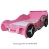 Giường ngủ hình xe hơi màu hồng MS 1642
