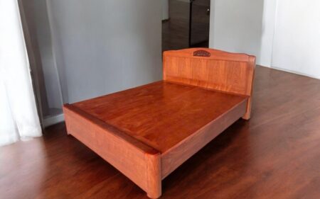 Giường gỗ công nghiệp tại quận 7 hiện đại bền đẹp giá tốt