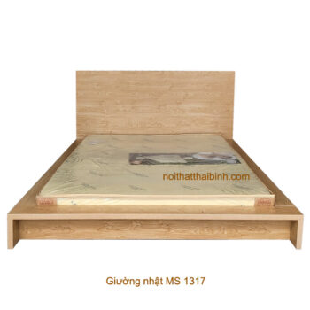 Giường kiểu nhật MS 1317 Giá bán= 6.000.000đ giảm còn= 5.000.000đ