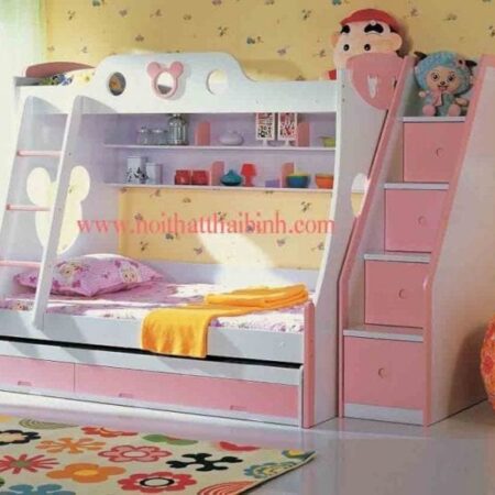 Giường tầng MS 6237 Size : giường 1m2 tầng 0m9 Giá : 13.500.000đ