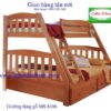 Giường tầng gỗ tự nhiên MS : 8106 Giá : 1m2 - 0m90 = 16000000