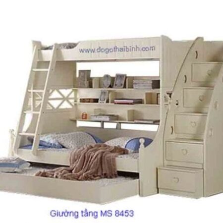 Giường tầng MS 8453 Size : giường 1m2 tầng 0m9 Giá : 13.800.000đ