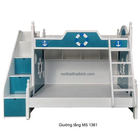 Giường tầng đẹp chất lượng MS 1361 Giá bán= 15.500.000đ giảm còn= 13.500.000đ