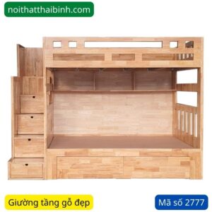 Giường 2 tầng gỗ MS 2777