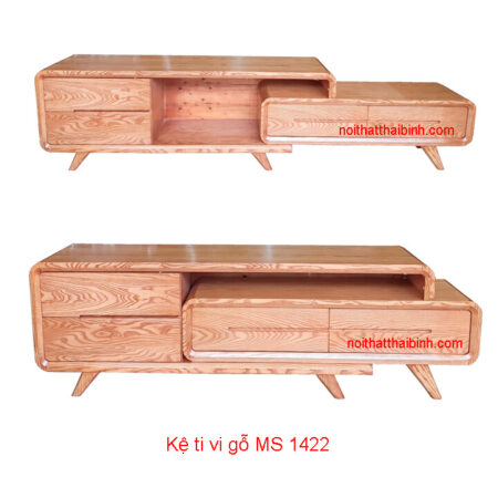 Kệ ti vi gỗ MS 1422 Giá bán= 9.000.000đ giảm còn= 8.000.000đ