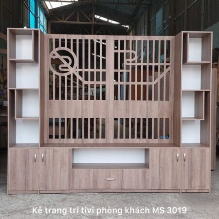 Kệ trang trí tivi phòng khách MS 3019