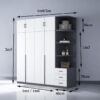 Mẫu tủ quần áo đẹp hiện đại MS 3207 - Hình ảnh 2