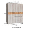 Tủ quần áo melamine đẹp MS 2141 - Hình ảnh 2