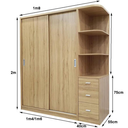 10 mẫu tủ quần áo đơn giản mà đẹp cho phòng ngủ hiện đại