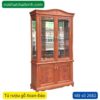 Tủ rượu gỗ xoan đào 1m MS 2682
