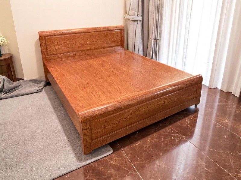 7 mẫu giường gỗ đẹp phù hợp mọi phong cách nội thất hiện đại 2 Mẫu giường gỗ