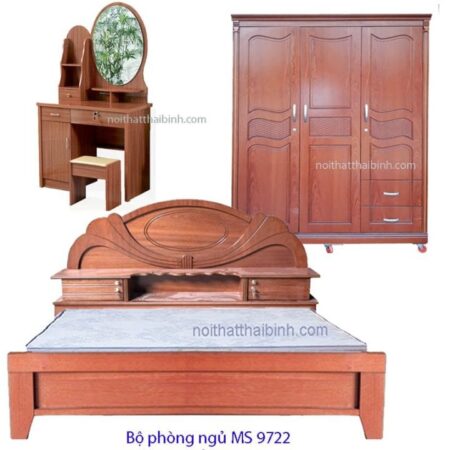 Mẫu nội thất phòng ngủ đẹp MS 9722 Giá bộ = 14.400.000
